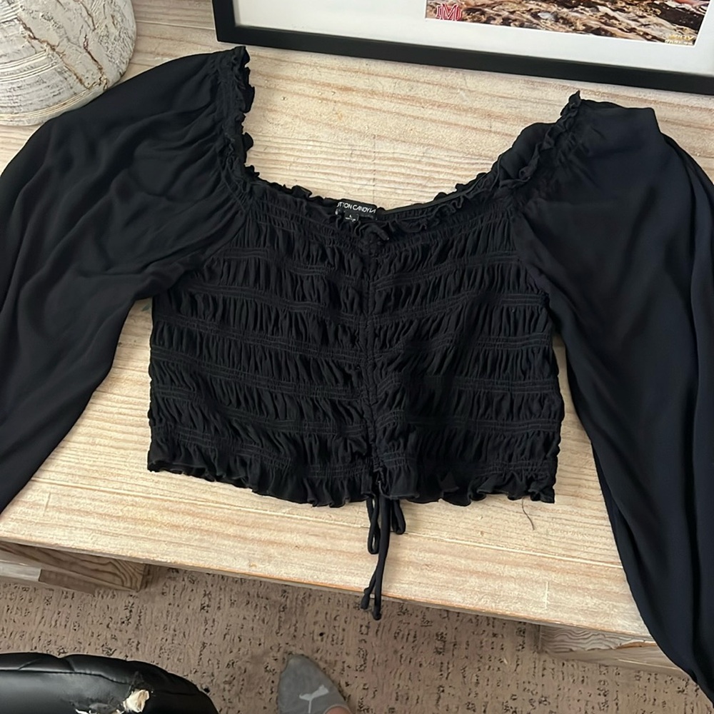 Cotton candy LA top